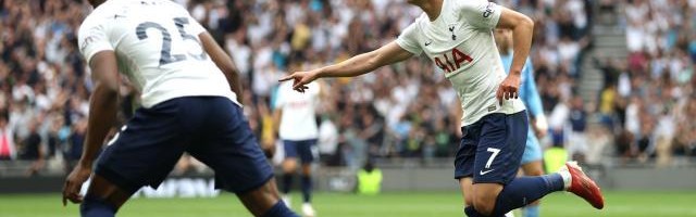 【英超】孙兴慜世界波破门 热刺主场1比0力克曼城