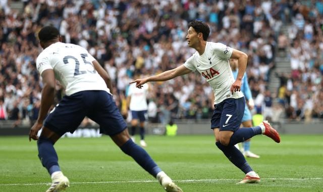 【英超】孙兴慜世界波破门 热刺主场1比0力克曼城